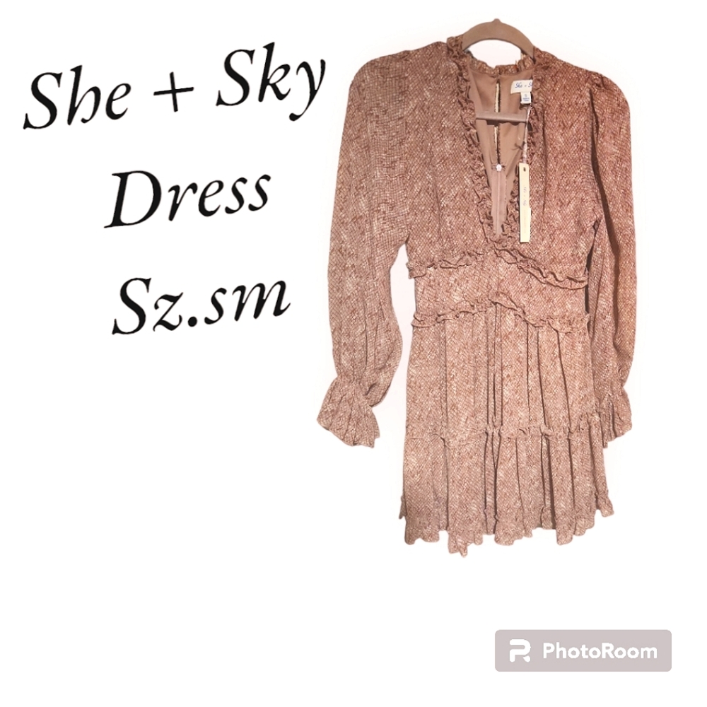 NWT She + sky dress